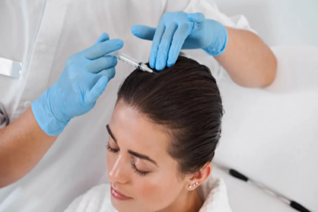 What are the advantages of treating female hair loss?